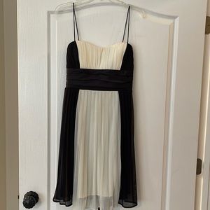 Dressbarn collection black & cream event dress